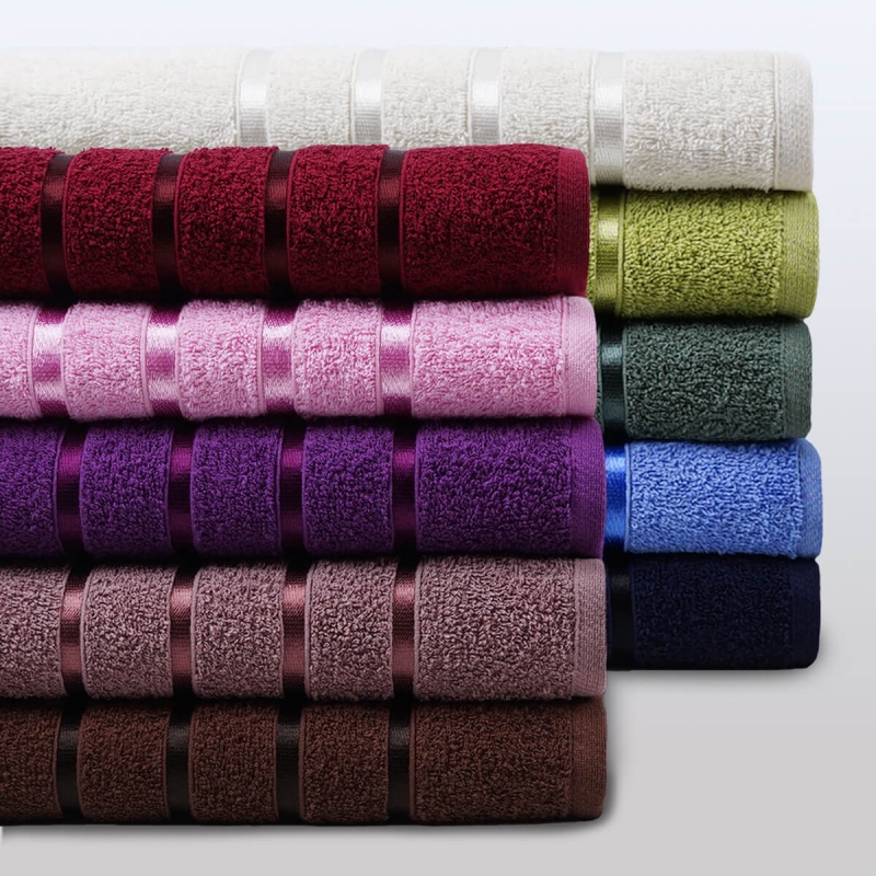 Полотенце махровое "Орион" (Темно-коричневый)